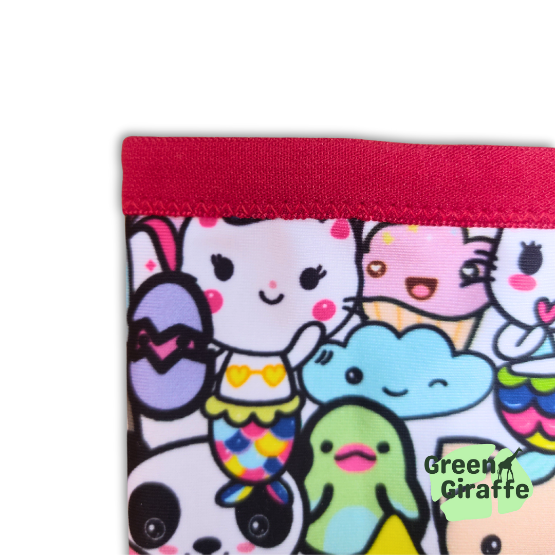 RunPouch Running Belt - Cuties - Adorable & Practical for Everyday Use - Green Giraffe