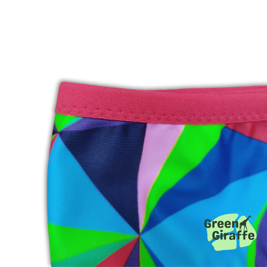 Arm Cozies - Fragments - Green Giraffe