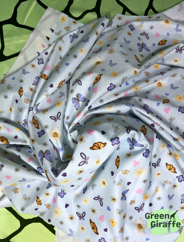 SALE | Butterflies Arm Cozies & Running Belts - Green Giraffe