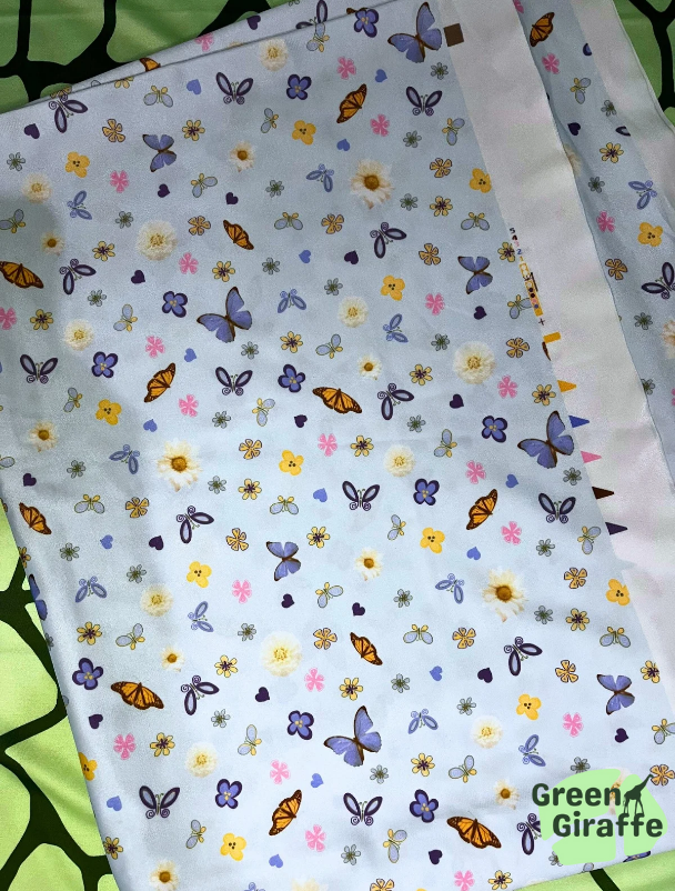 SALE | Butterflies Arm Cozies & Running Belts - Green Giraffe