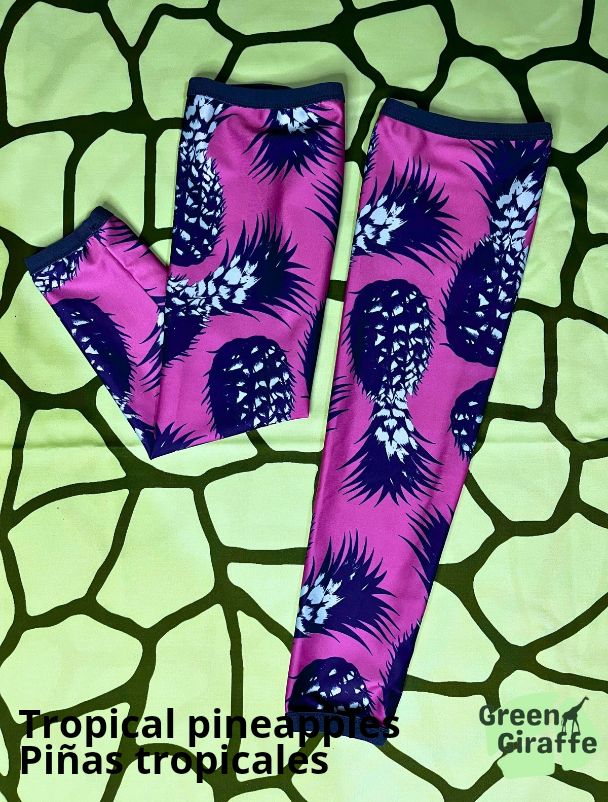 SAMPLE SALE | Arm Cozies - Green Giraffe