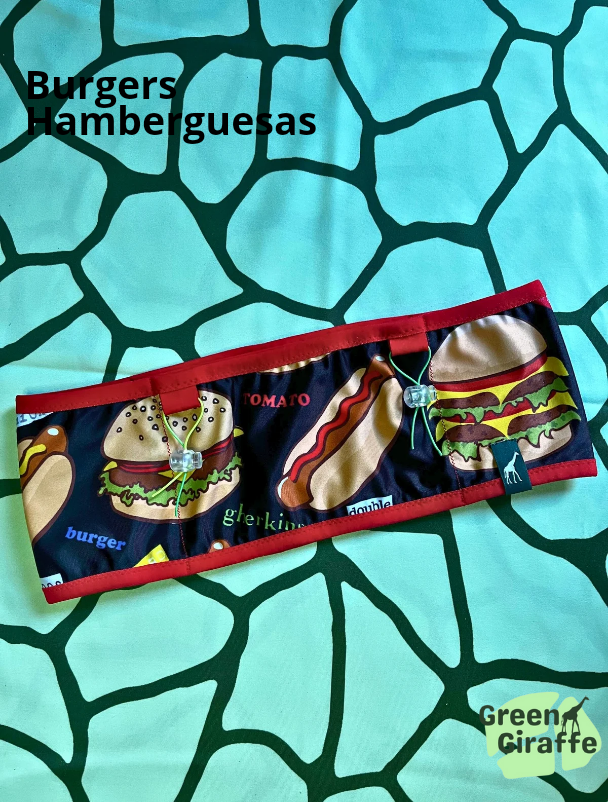 SAMPLE SALE | RunPouch Running Belt - Green Giraffe