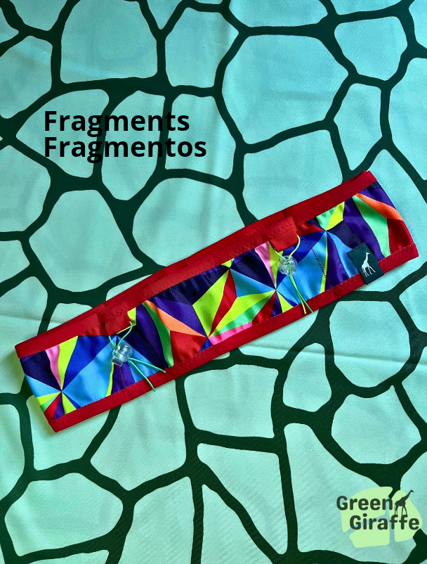 SAMPLE SALE | RunPouch Running Belt - Green Giraffe