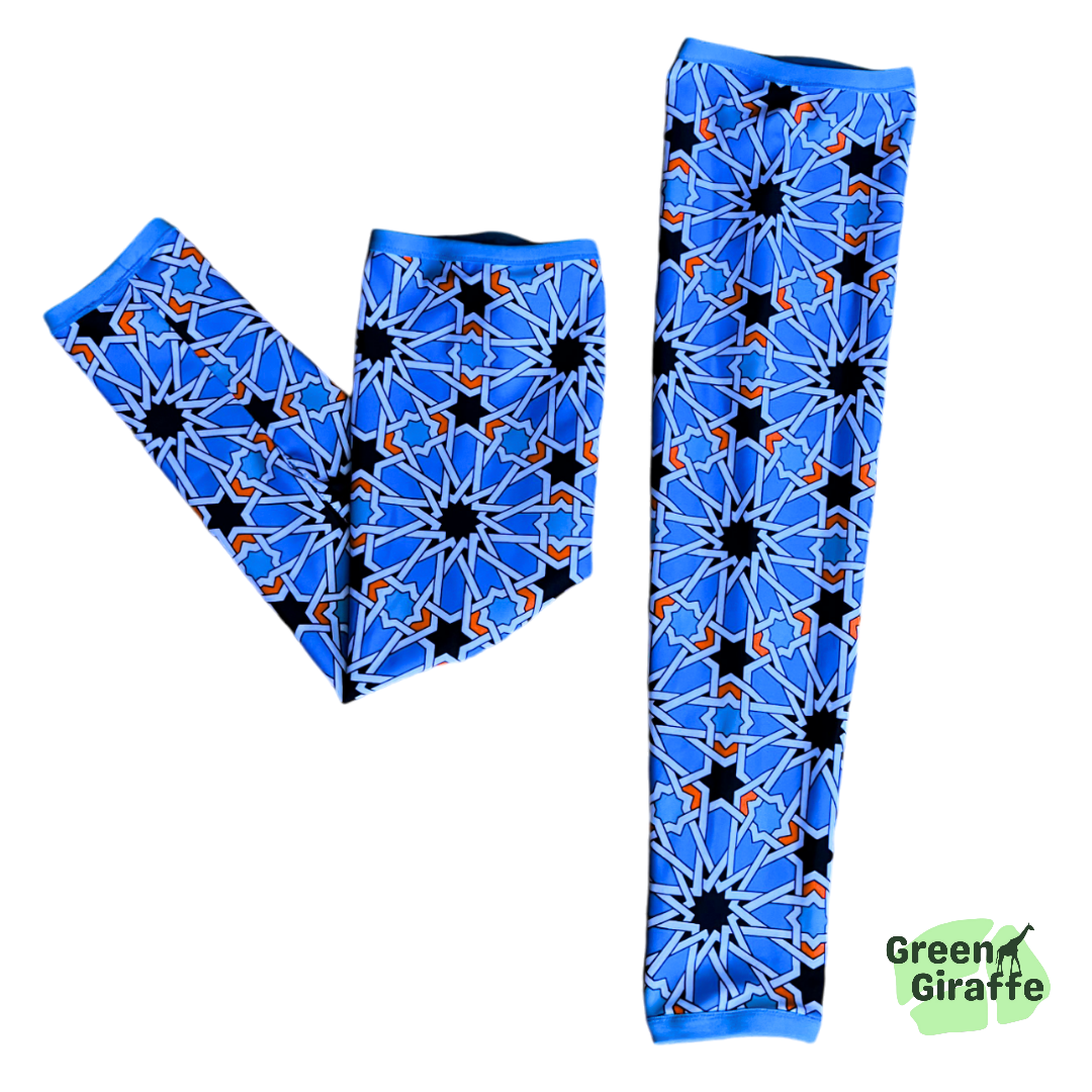 Arm Cozies - Casablanca - Green Giraffe