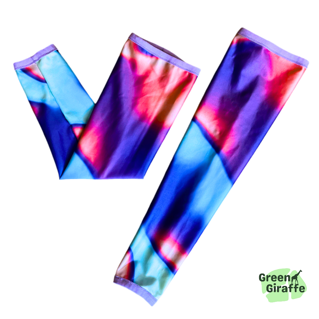 Arm Cozies - Rainbow fantasy - Green Giraffe