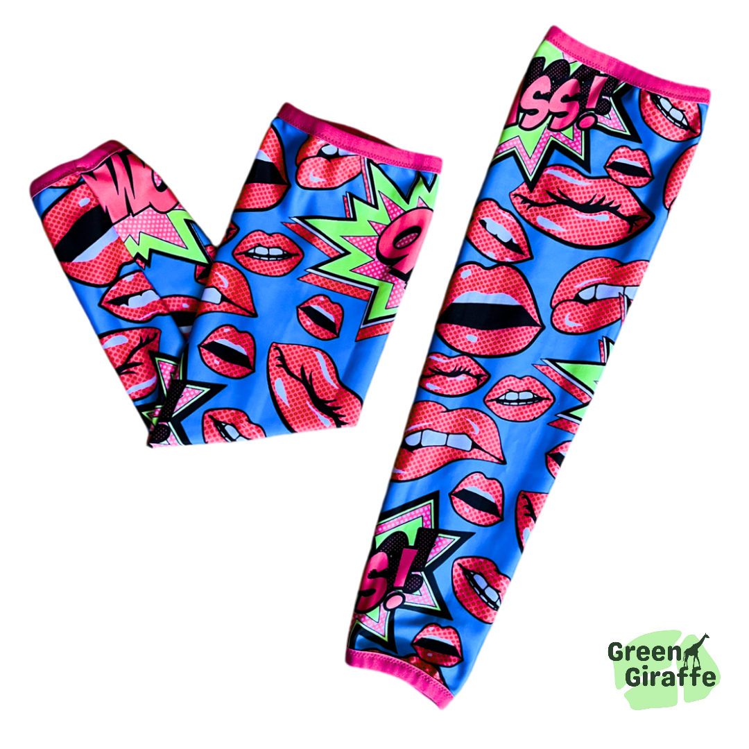 Arm Cozies - OMG - Green Giraffe