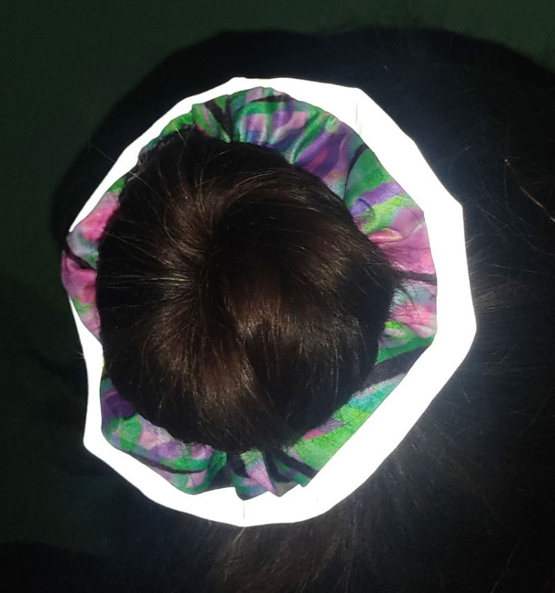 Reflective scrunchie