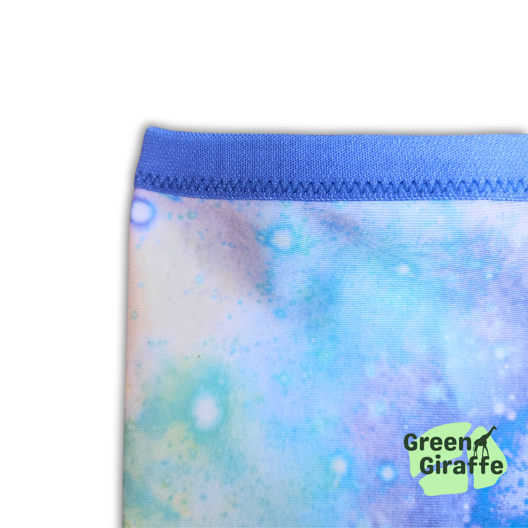 RunPouch Running Belt - Purple sherbet - Green Giraffe